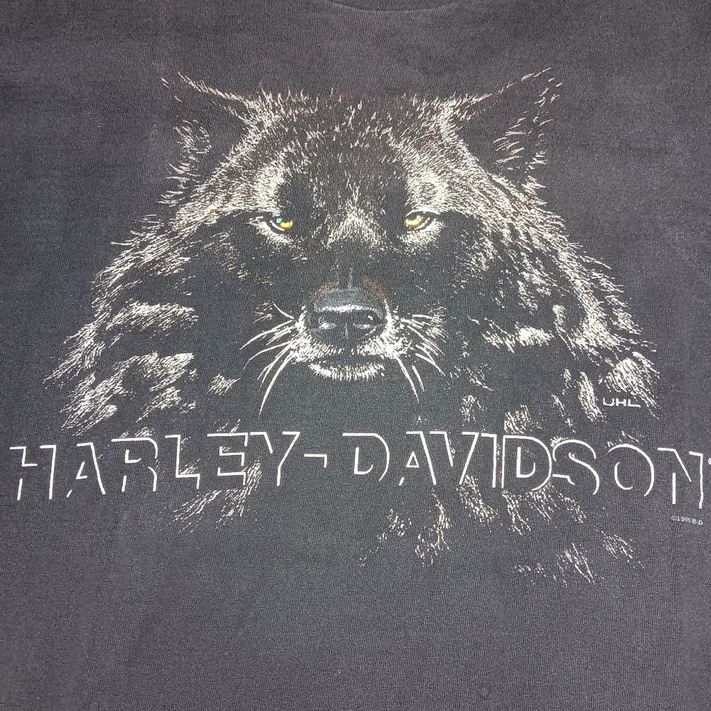1996 Harley Davidson Motorcycle Biker Shirt Vintage 90s Tee Michigan Motorcycle